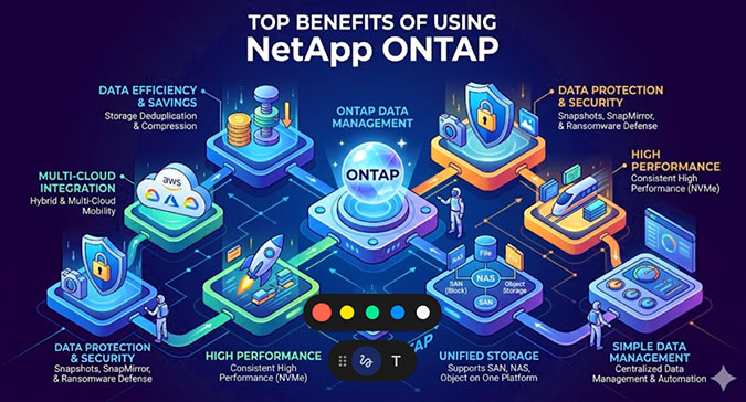 Top Benefits of Using NetApp ONTAP